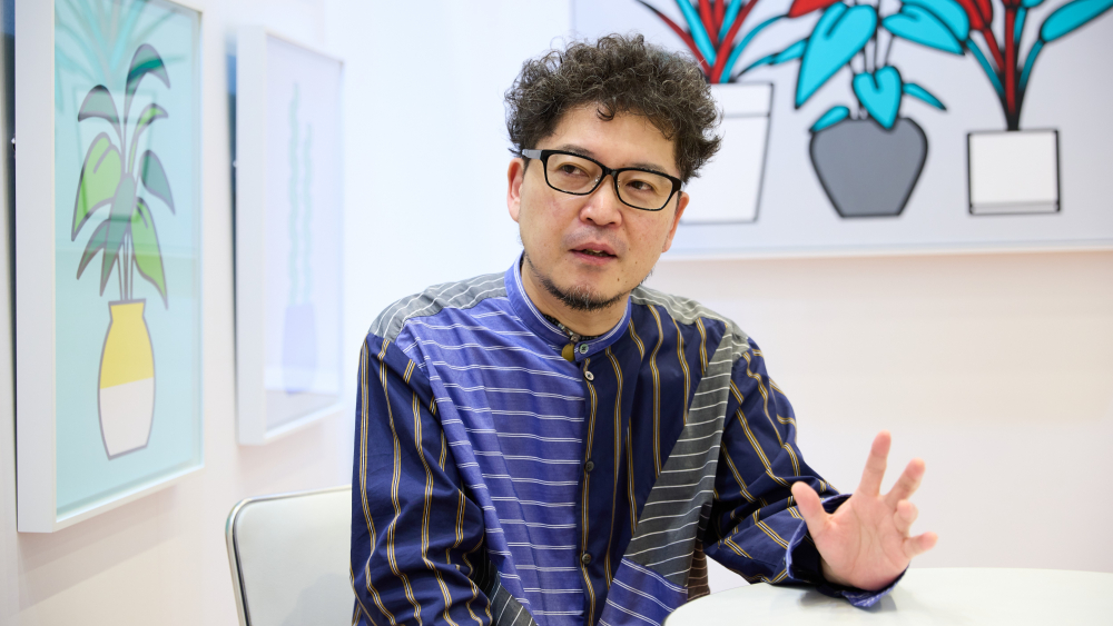 八犬堂ギャラリー 大久保欽哉氏