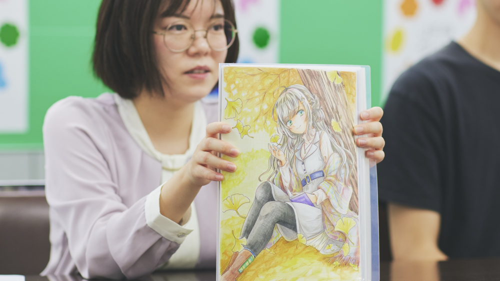 Ｏさんの描いたアニメ風イラスト