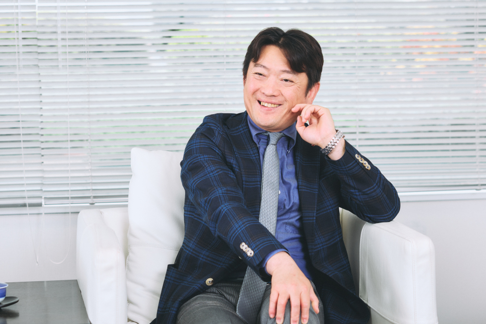 大丸松坂屋百貨店代表取締役社長の宗森耕二氏