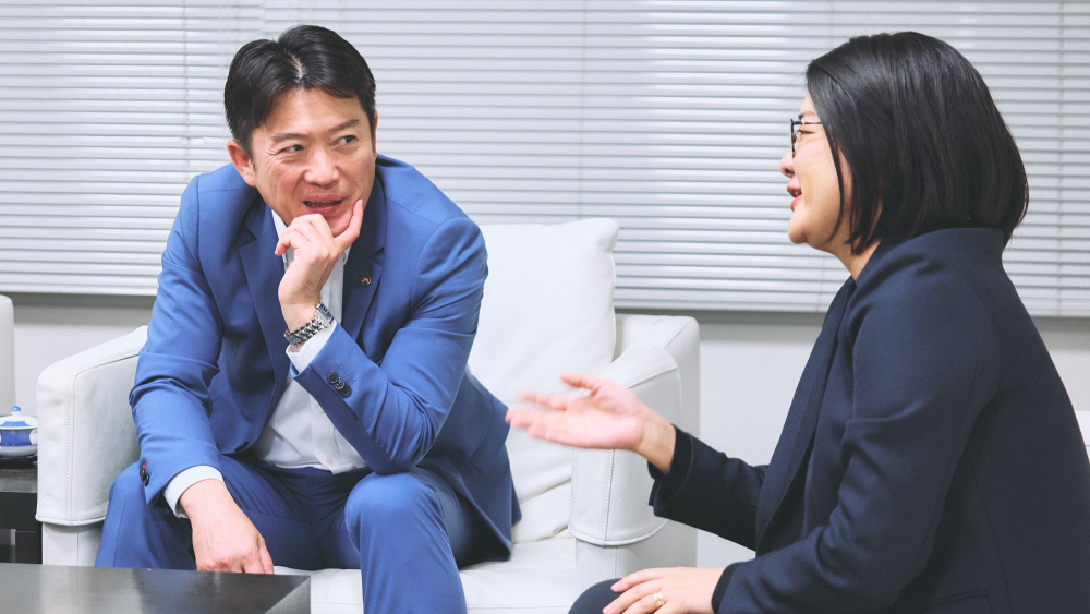 宗森社長は「商品の価値やストーリーをお客様に伝え、お客様のニーズをフィードバックすることは百貨店の基軸、究極領域、成長領域の仕事」と話す