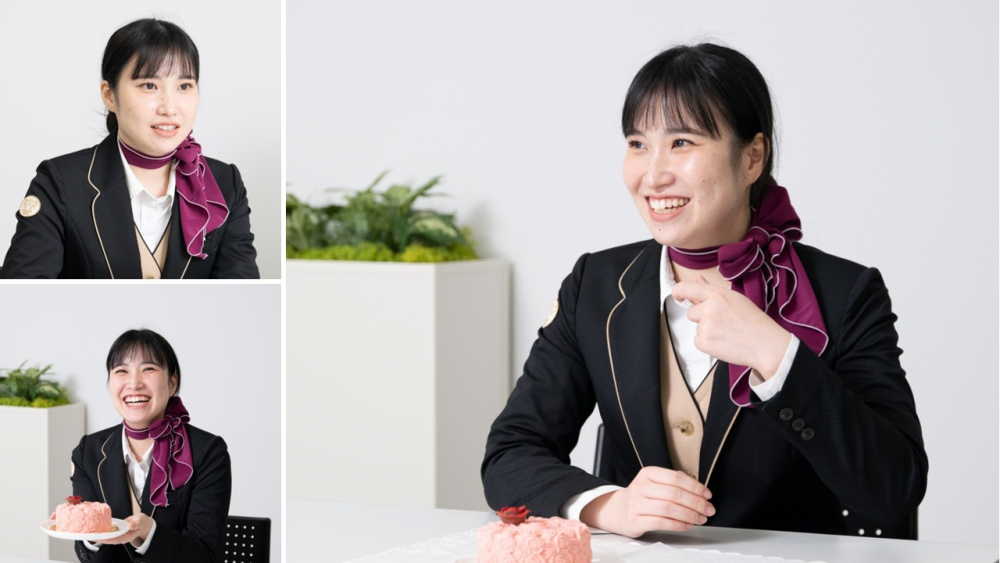 「厳選素材とクオリティの高いデコレーションを施したケーキは、味も折り紙つき。召し上がるとわかるんですが、私たちも上手く伝えられるように工夫しています」と千原氏