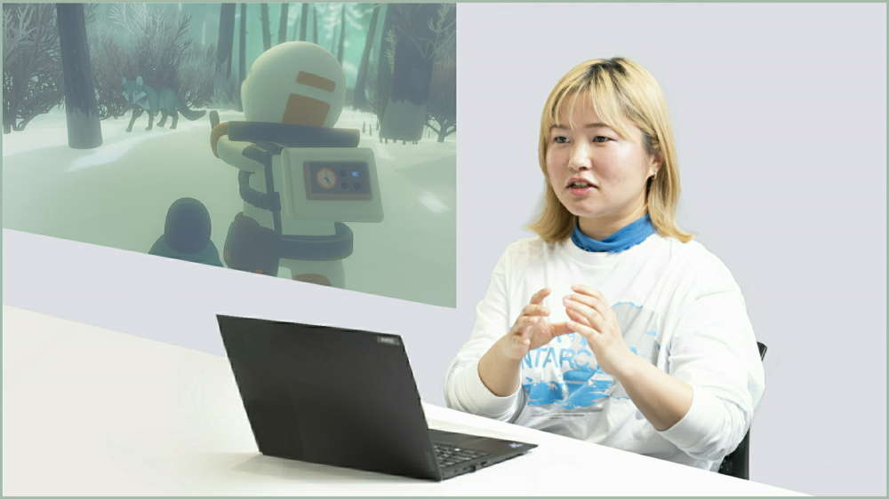 「新しい才能を見つけ、応援していく。その延長線上に、インディーゲームのパブリッシングがありました」と語る山中さん