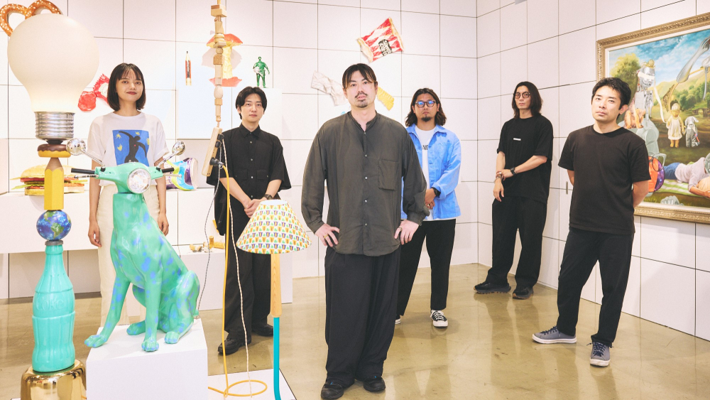 パルコ展覧会チーム、左からキョウさん、後藤さん、山﨑さん、後藤さん、那須さん、西川さん