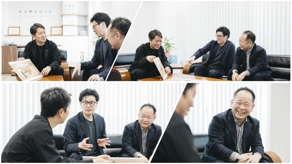 新会社がもたらす多様な可能性について、ざっくばらんに語り合う