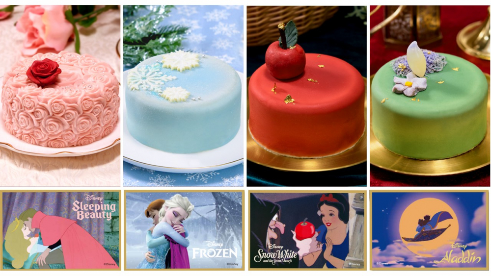 ブランド立ち上げ時は、4つの映画シーンからケーキを創作。定期的に新作を投入する計画。ストーリーとつながる味わいの工夫がそれぞれに隠されている